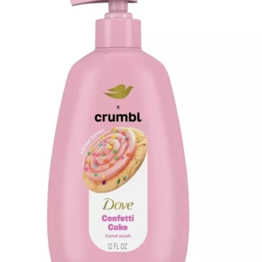 Crumbl x Dove hand soap Confetti brand new - Picture 2 of 2